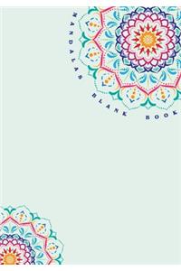Mandalas Blank Book