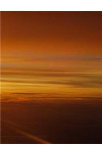 Clouds Notebook Large Size 8.5 x 11 Ruled 150 Pages Softcover