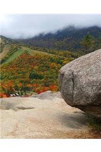 School Composition Book Lake Mountain Clouds Boulder 130 Pages