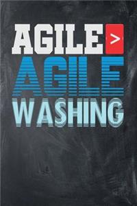 Agile > Agile Washing