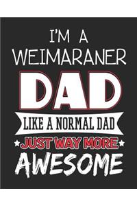 I'm a Weimaraner Dad Like a Normal Dad Just Way More Awesome