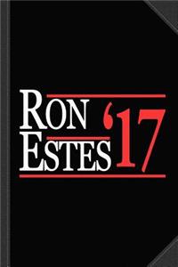 Ron Estes for Congress 2017 Journal Notebook