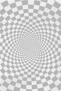 3D Tunnel Optical Illusion Notebook