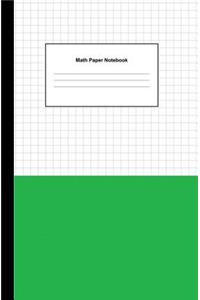 Math Paper Notebook