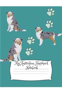 My Australian Shepherd Notebook