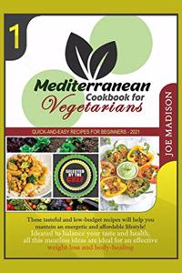 Mediterranean Cookbook for Vegetarians Vol.1