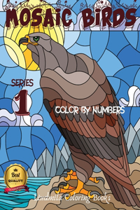 Mosaic Birds Color by Numbers Series 1
