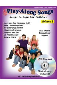 Play-Along Songs Volume 3 with CD