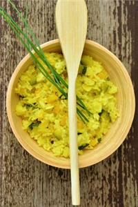 Fresh Homemade Risotto and a Wooden Spoon Journal