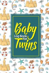 Baby Log Book for Twins