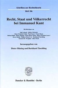 Recht, Staat Und Volkerrecht Bei Immanuel Kant