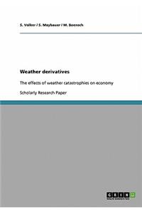 Weather derivatives