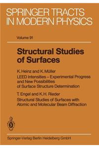 Structural Studies of Surfaces