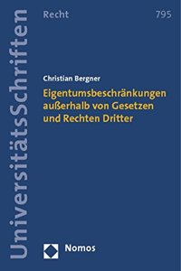 Eigentumsbeschrankungen Ausserhalb Von Gesetzen Und Rechten Dritter