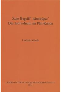 Zum Begriff 'namarupa'