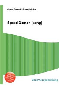 Speed Demon (Song)