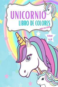 Libro para colorear de unicornios para niños asdasdsa: Un gran regalo para los niños, 50 increíbles páginas para colorear, obras de arte originales creadas especialmente para niñas lindas de 4 a 8 años. 