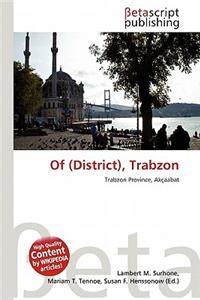 Of (District), Trabzon
