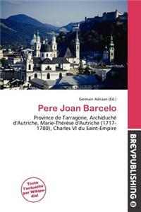Pere Joan Barcelo
