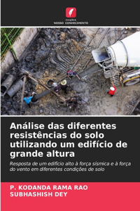 Análise das diferentes resistências do solo utilizando um edifício de grande altura