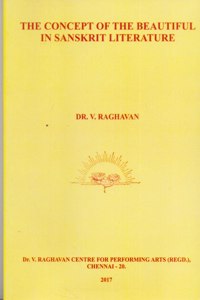 The Concept of the beautiful in sanskrit literature