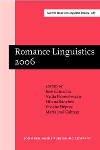 Romance Linguistics 2006