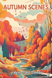 Autumn Scenes Coloring Book