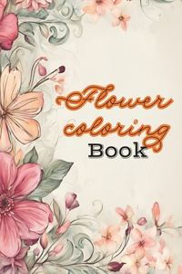 Flower Coloring Book