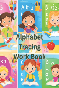 Alphabet Tracing Worksheet for Kids