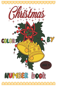 Christmas color by number book