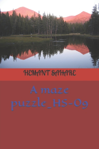 A maze puzzle_HS-09