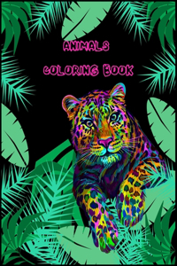 animals coloring book: Stress Relieving Designs Animals, Mandalas, Flowers, Paisley Patterns And So Much More: Coloring Book For Adults