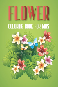 Flower Coloring Book for Kids