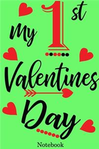 My 1st Valentines Day Notebook