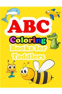 ABC Coloring Books For Toddlers.