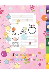 Trace Coloring Numbers and Letters