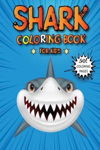 Shark Coloring Book for kids