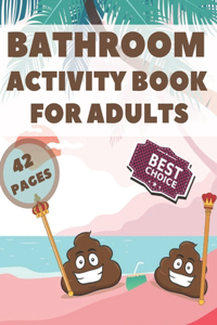 Bathroom Activity Book For Adults