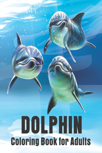 Dolphin Coloring Book for Adults