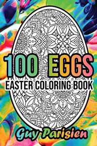 100 Eggs Easter Coloring Book