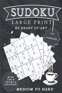 Sudoku Large Print With Tips and Tricks