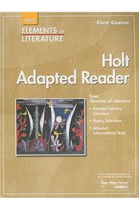 Elements of Literature: Adapted Reader Grade 7 First Course