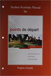 Points de Départ, Books a la Carte Edition & Mylab French with Pearson Etext -- Access Card -- For Points de Depart (Multi-Semester Access) & Student Activities Manual for Points de Départ Package