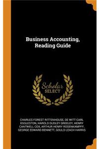 Business Accounting, Reading Guide