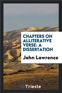 Chapters on Alliterative Verse