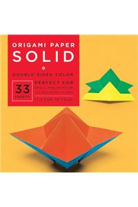 Origami Paper - Solid Colors - 6 3/4 - 33 Sheets: Tuttle Origami Paper: High-Quality Origami Sheets Printed with 8 Different Colors: Instructions for 6 Projects Included