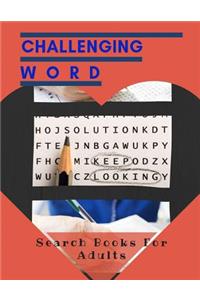 Challenging Word Search Books For Adults