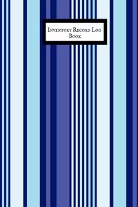 Inventory Record Log Book