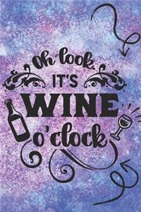 Oh look. It's Wine O'Clock