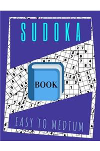 Sudoka Book Easy To Medium